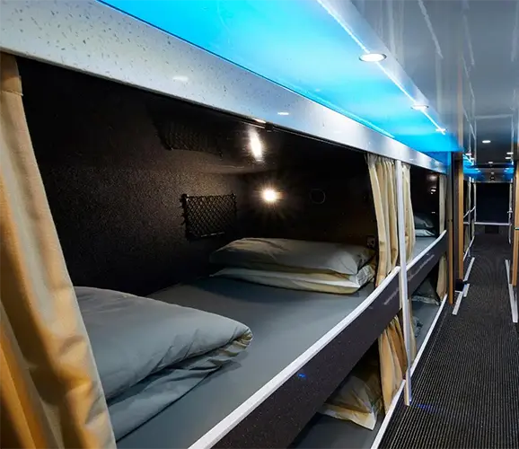 ROAD BEDzzz sleeper bunks onboard